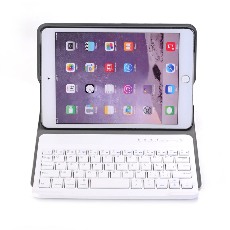 A03 for iPad mini 3 / 2 / 1 Universal Ultra-thin ABS Horizontal Flip Tablet Case + Bluetooth Keyboard(Gold) - For iPad mini by PMC Jewellery | Online Shopping South Africa | PMC Jewellery | Buy Now Pay Later Mobicred