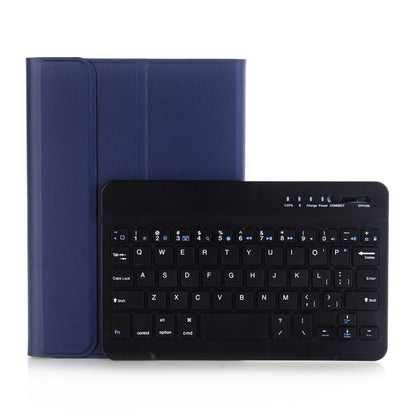 A03 for iPad mini 3 / 2 / 1 Universal Ultra-thin ABS Horizontal Flip Tablet Case + Bluetooth Keyboard(Blue) - For iPad mini by PMC Jewellery | Online Shopping South Africa | PMC Jewellery | Buy Now Pay Later Mobicred