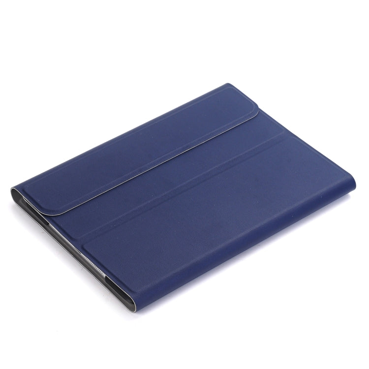 A03 for iPad mini 3 / 2 / 1 Universal Ultra-thin ABS Horizontal Flip Tablet Case + Bluetooth Keyboard(Blue) - For iPad mini by PMC Jewellery | Online Shopping South Africa | PMC Jewellery | Buy Now Pay Later Mobicred