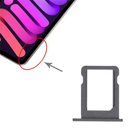SIM Card Tray for iPad Mini 2021 A2568 (Black) - free shipping - PMC TechLife - Order now!