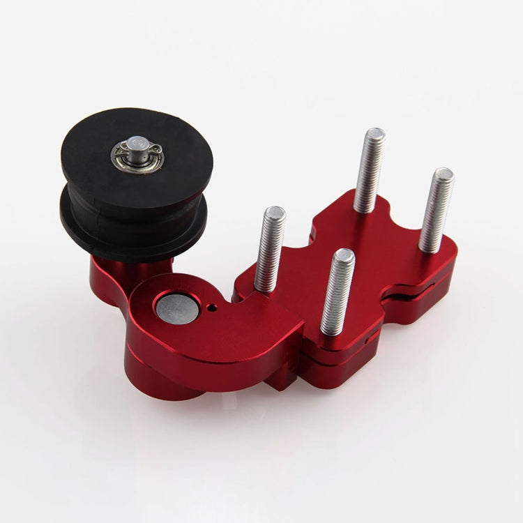 HC154 Motorcycle Modified Accessories Universal Aluminum Alloy Chain Adjuster(Red) - Replacement Parts by PMC Jewellery | Online Shopping South Africa | PMC Jewellery | Buy Now Pay Later Mobicred