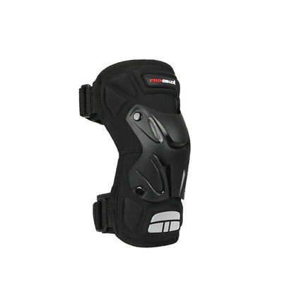 PRO-BIKER 2 in 1 Outdoor Sports Knee Pad Hiking Ski Motorcycle Bicycle Riding Protective Gear with Reflective Strip(Black) - Protective Gear by PMC Jewellery | Online Shopping South Africa | PMC Jewellery | Buy Now Pay Later Mobicred