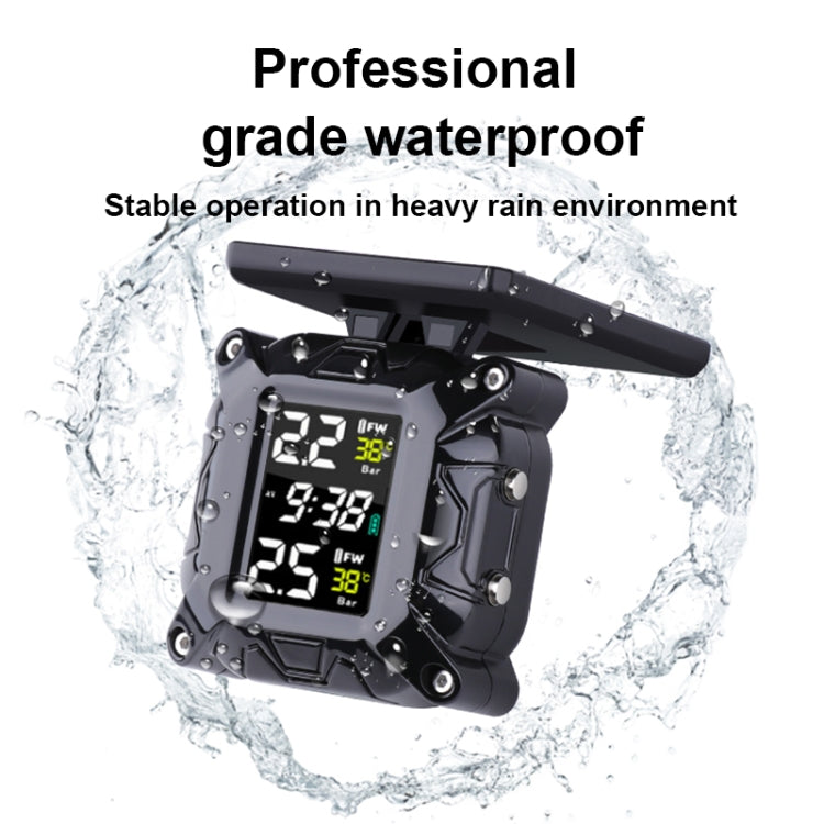 M4 Anti-vibration Motorcycles Tire Pressure Monitor with Anti-theft Screw Holder - Electrical Instruments by PMC TechLife | Online Shopping South Africa | PMC TechLife | Buy Now Pay Later Mobicred