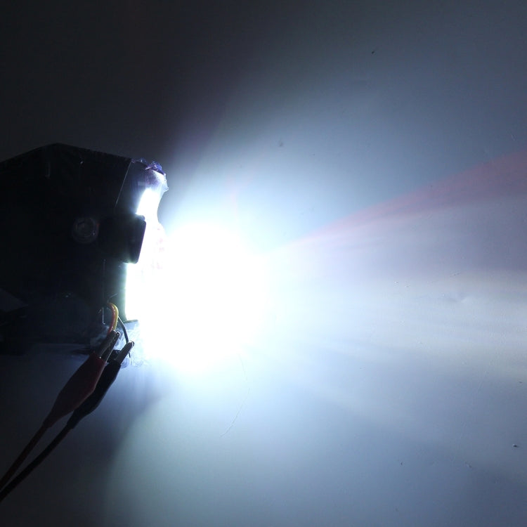 U7 10W 1000LM CREE LED Waterproof IP67 Headlamp Light with Angel Eyes Light for Motorcycle / SUV, DC 12V - Headlights by PMC TechLife | Online Shopping South Africa | PMC TechLife | Buy Now Pay Later Mobicred
