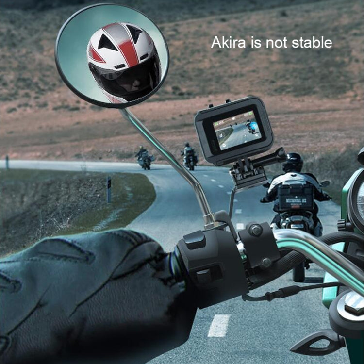 RUIGPRO Motorcycle Handlebar Alloy Phone Bracket for GoPro, Insta360, DJI and Other Action Cameras(Gold) - Bicycle Handlebar Mount by PMC TechLife | Online Shopping South Africa | PMC TechLife | Buy Now Pay Later Mobicred