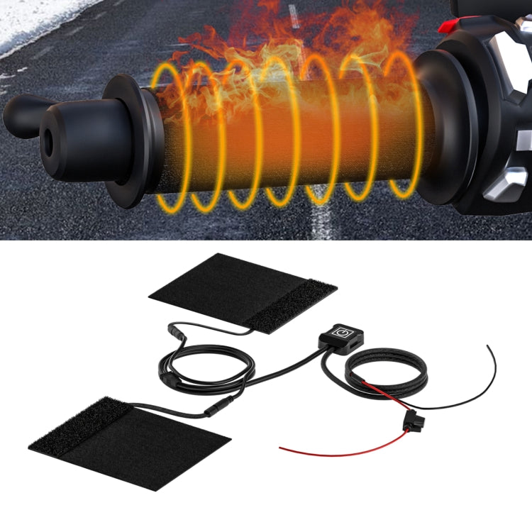 CS-974A1 Motorcycle Scooter Smart Three Gear Temperature Control Electric Hand Grip Cover Heated Grip Handlebar - free shipping - PMC TechLife - Order now!