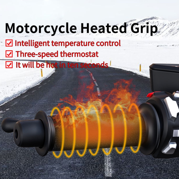 CS-974A1 Motorcycle Scooter Smart Three Gear Temperature Control Electric Hand Grip Cover Heated Grip Handlebar - free shipping - PMC TechLife - Order now!