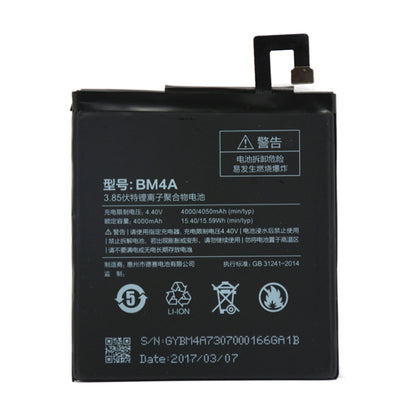 BM4A 4000mAh for Xiaomi Redmi Pro Li-Polymer Battery - For Xiaomi by PMC Jewellery | Online Shopping South Africa | PMC Jewellery | Buy Now Pay Later Mobicred