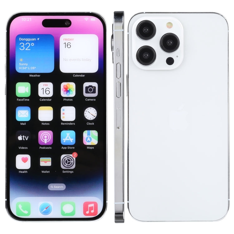 For iPhone 14 Pro Color Screen Non-Working Fake Dummy Display Model (Silver) - For iPhone & iPad by PMC TechLife | Online Shopping South Africa | PMC TechLife