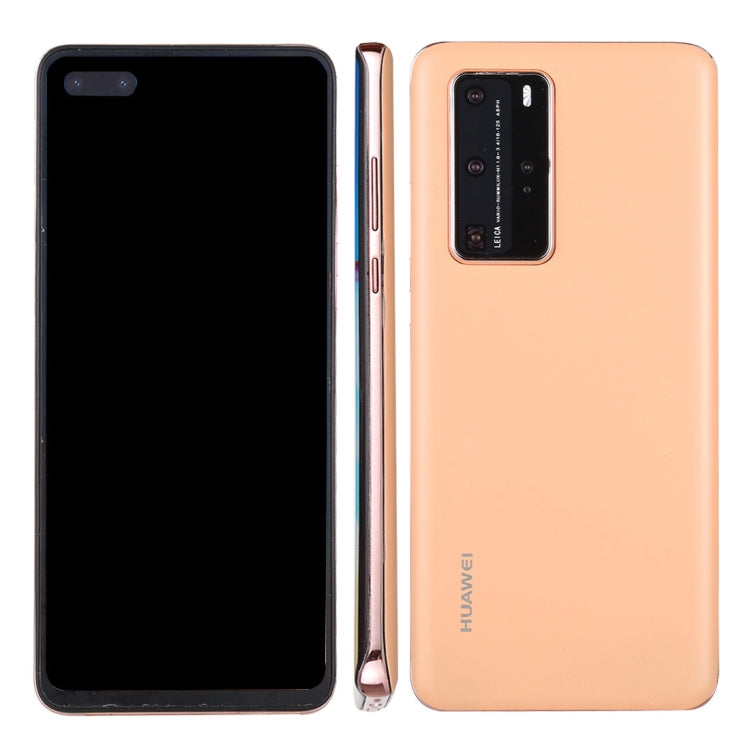 For Huawei P40 Pro 5G Black Screen Non-Working Fake Dummy Display Model (Gold) - For Huawei by PMC Jewellery | Online Shopping South Africa | PMC Jewellery | Buy Now Pay Later Mobicred