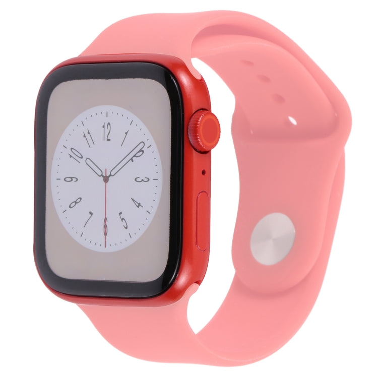 For Apple Watch Series 8 41mm Color Screen Non-Working Fake Dummy Display Model, For Photographing Watch-strap, No Watchband(Red) - Watch Model by PMC Jewellery | Online Shopping South Africa | PMC Jewellery | Buy Now Pay Later Mobicred