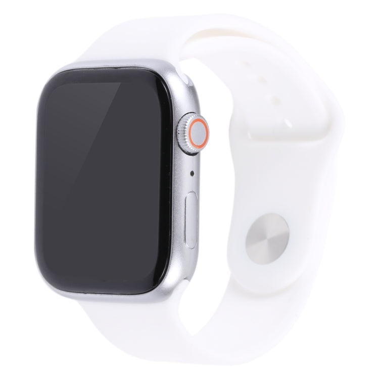 For Apple Watch Series 8 41mm Black Screen Non-Working Fake Dummy Display Model, For Photographing Watch-strap, No Watchband(White) - Watch Model by PMC Jewellery | Online Shopping South Africa | PMC Jewellery | Buy Now Pay Later Mobicred