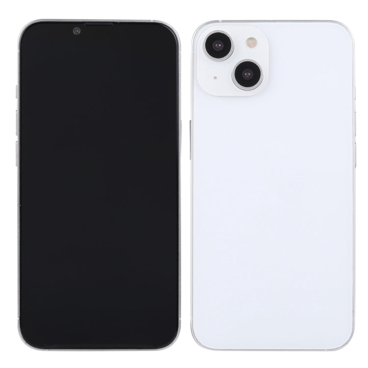 For iPhone 14 Black Screen Non-Working Fake Dummy Display Model (White) - For iPhone & iPad by PMC Jewellery | Online Shopping South Africa | PMC Jewellery | Buy Now Pay Later Mobicred