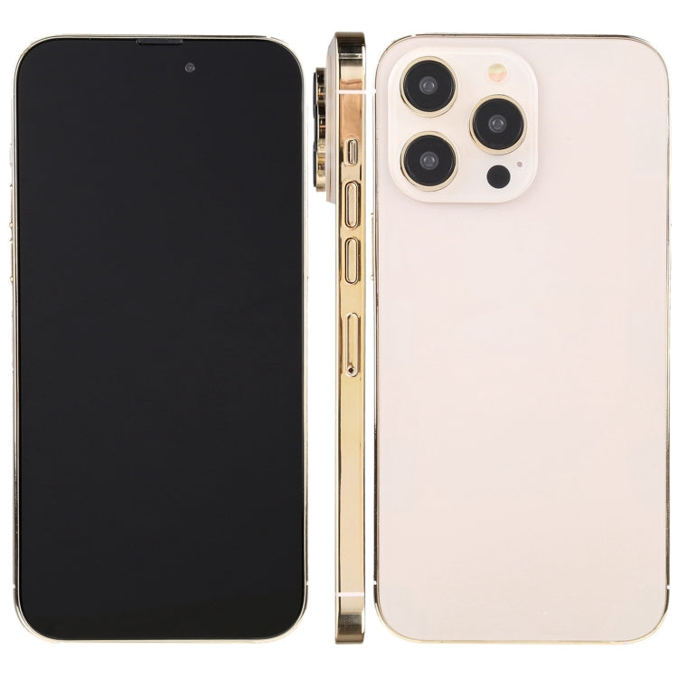 For iPhone 14 Pro Max Black Screen Non-Working Fake Dummy Display Model (Gold) - For iPhone & iPad by PMC TechLife | Online Shopping South Africa | PMC TechLife