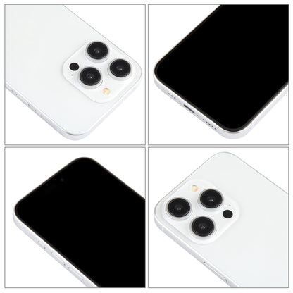 For iPhone 15 Pro Black Screen Non-Working Fake Dummy Display Model (White) - For iPhone & iPad by PMC Jewellery | Online Shopping South Africa | PMC Jewellery | Buy Now Pay Later Mobicred