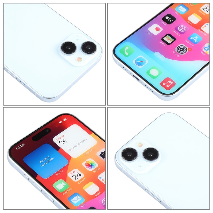 For iPhone 15 Color Screen Non-Working Fake Dummy Display Model (Blue) - For iPhone & iPad by PMC TechLife | Online Shopping South Africa | PMC TechLife | Buy Now Pay Later Mobicred