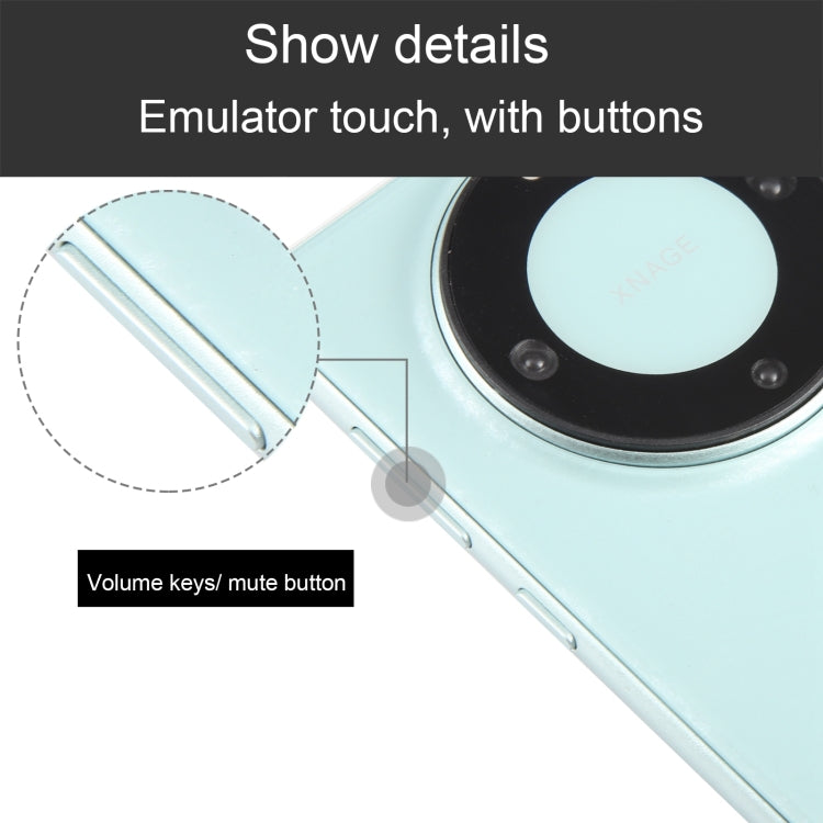 For Huawei Mate 60 Pro Color Screen Non-Working Fake Dummy Display Model (Cyan) - For Huawei by PMC Jewellery | Online Shopping South Africa | PMC Jewellery | Buy Now Pay Later Mobicred