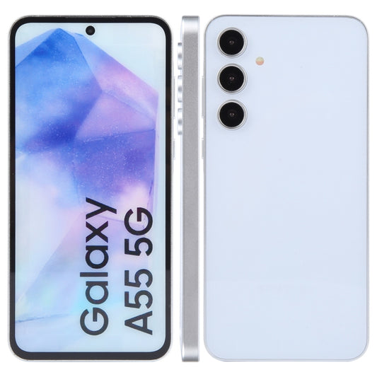 For Samsung Galaxy A55 5G Color Screen Non-Working Fake Dummy Display Model (White) - For Galaxy by PMC Jewellery | Online Shopping South Africa | PMC Jewellery | Buy Now Pay Later Mobicred