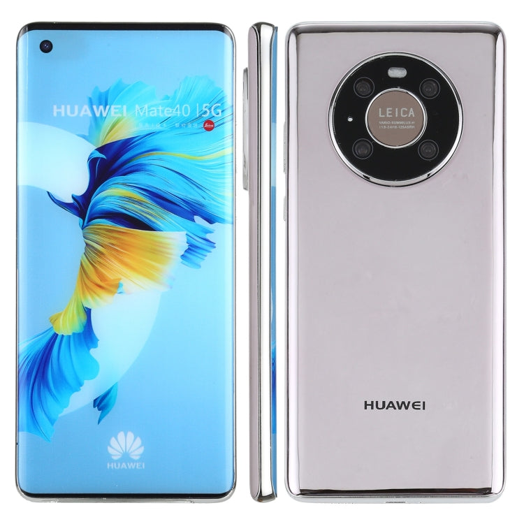 For Huawei Mate 40 5G Color Screen Non-Working Fake Dummy Display Model (Silver) - For Huawei by PMC Jewellery | Online Shopping South Africa | PMC Jewellery | Buy Now Pay Later Mobicred