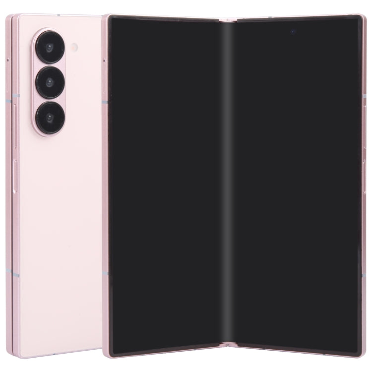 For Samsung Galaxy Z Fold6 Black Screen Non-Working Fake Dummy Display Model (Pink) - For Galaxy by PMC Jewellery | Online Shopping South Africa | PMC Jewellery | Buy Now Pay Later Mobicred