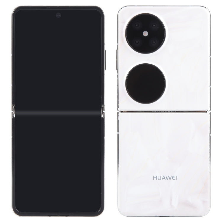 For Huawei Pocket 2 Black Screen Non-Working Fake Dummy Display Model (White) - For Huawei by PMC Jewellery | Online Shopping South Africa | PMC Jewellery | Buy Now Pay Later Mobicred