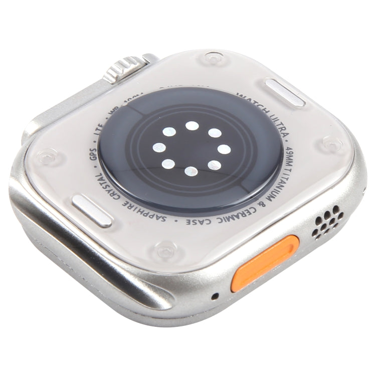 For Apple Watch Ultra 2 49mm Black Screen Non-Working Fake Dummy Display Model, For Photographing Watch-strap, No Watchband (Silver) - Watch Model by PMC TechLife | Online Shopping South Africa | PMC TechLife | Buy Now Pay Later Mobicred