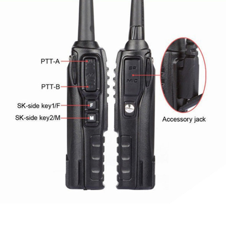 BaoFeng UV-82 5W Dual Band Two-Way Radio FM VHF UHF Handheld Walkie Talkie - Handheld Walkie Talkie by BAOFENG | Online Shopping South Africa | PMC TechLife | Buy Now Pay Later Mobicred