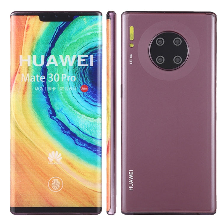 For Huawei Mate 30 Pro Color Screen Non-Working Fake Dummy Display Model (Purple) - For Huawei by PMC Jewellery | Online Shopping South Africa | PMC Jewellery | Buy Now Pay Later Mobicred