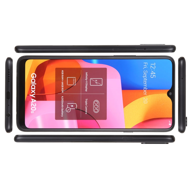 For Galaxy A20s Original Color Screen Non-Working Fake Dummy Display Model (Black) - For Galaxy by PMC Jewellery | Online Shopping South Africa | PMC Jewellery | Buy Now Pay Later Mobicred