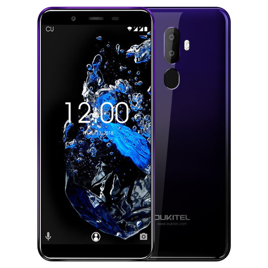 [HK Warehouse] OUKITEL U25 Pro, 4GB+64GB, Dual Back Cameras, Fingerprint Identification, 5.5 inch Android 8.1 MTK6750T Octa Core up to 1.5GHz, Network: 4G, Dual SIM, OTG, OTA(Twilight) - Other by OUKITEL | Online Shopping South Africa | PMC Jewellery | Buy Now Pay Later Mobicred