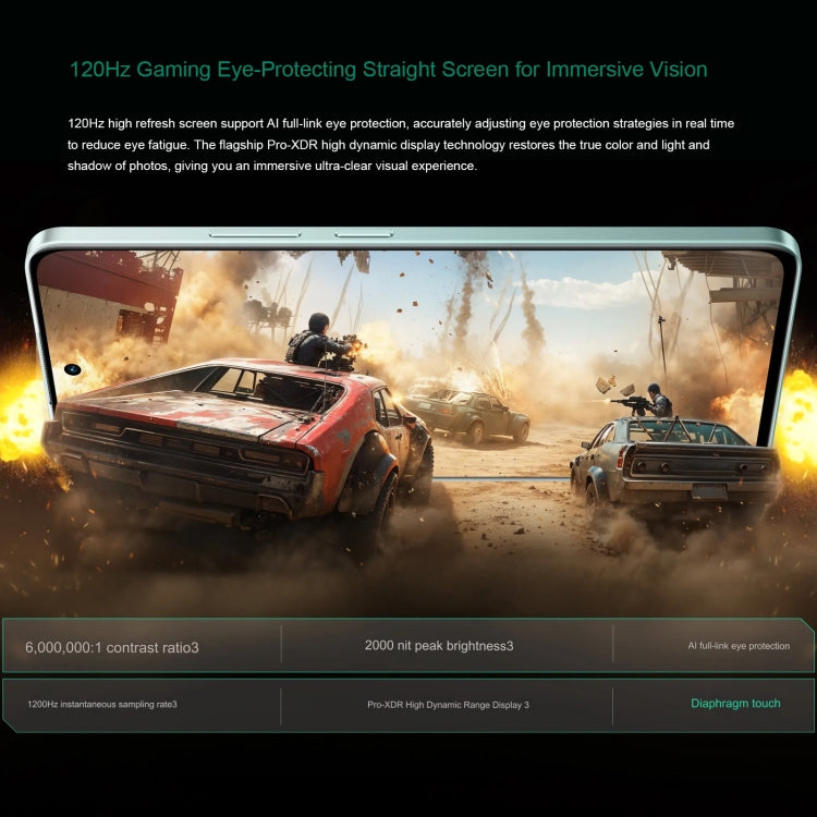 Realme 13 Pro, 8GB+256GB, Screen Fingerprint Identification, 6.67 inch Realme UI 5.0 Dimensity 7300 Octa Core, NFC, Network: 5G (Green) - free shipping - PMC Jewellery - Order now!