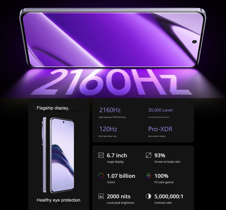 Realme 13 Pro Extreme Edition, 12GB+512GB, Screen Fingerprint Identification, 6.7 inch Realme UI 5.0 Snapdragon 7s Gen 2 Octa Core, NFC, Network: 5G (Purple) - OPPO by Realme | Online Shopping South Africa | PMC Jewellery | Buy Now Pay Later Mobicred