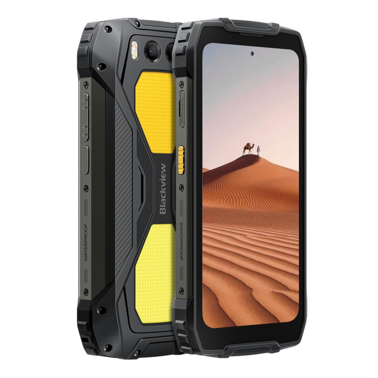 Blackview BV7300 Rugged Phone, 6GB+256GB, IP68/IP69K/MIL-STD-810H, 6.67 inch Android 14 MediaTek Helio G81 MT6769V/CB Octa Core, Network: 4G, OTG (Black) - Blackview by Blackview | Online Shopping South Africa | PMC Jewellery | Buy Now Pay Later Mobicred