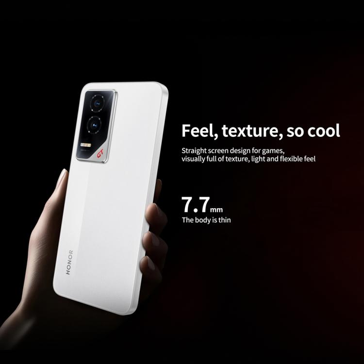 Honor GT, 12GB+256GB, In-screen Fingerprint, 6.7 inch MagicOS 9.0 Android 15.0 Snapdragon 8 Gen 3 Octa Core, Network: 5G, OTG, NFC (White) - free shipping - PMc TechLife - Order now!