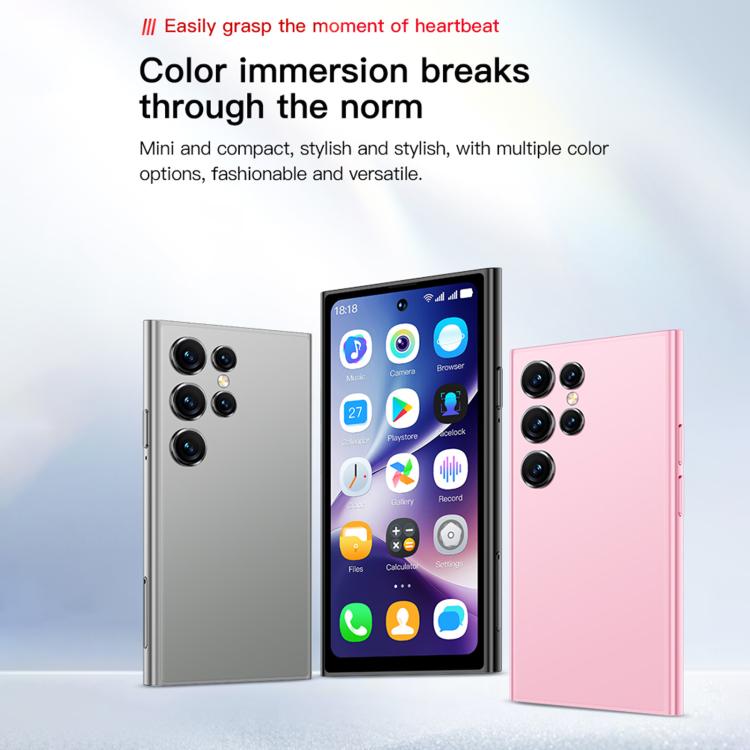 SOYES ONEMYTH S25 Pro, 2GB+16GB, 4.0 inch Android 10.0 MTK6580 Quad Core, Network: 3G, Dual SIM (Pink) - free shipping - PMc TechLife - Order now!