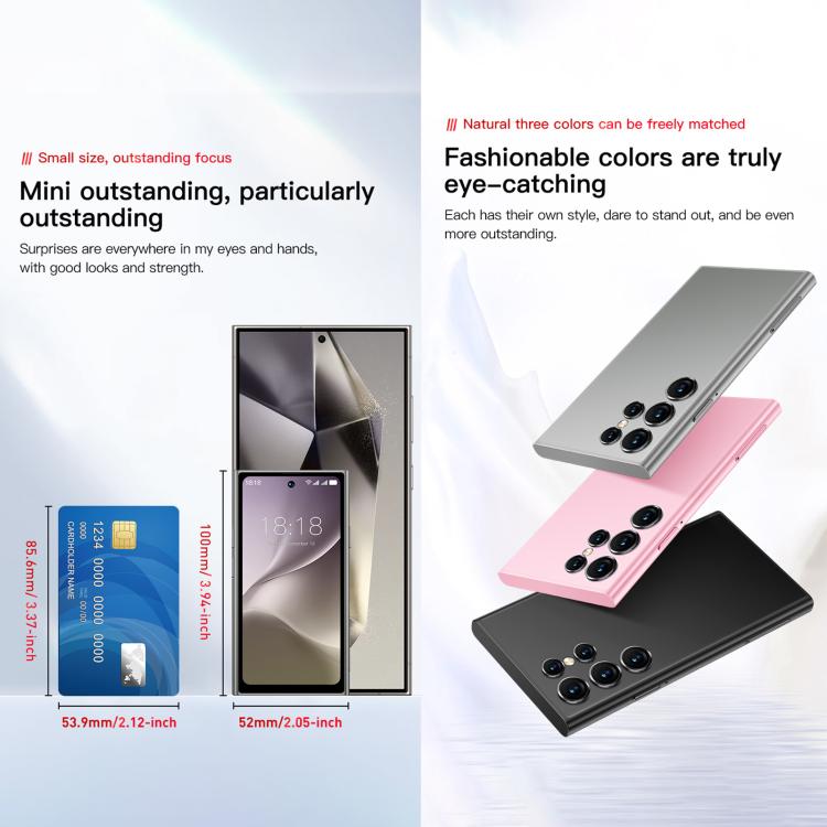 SOYES ONEMYTH S25 Pro, 2GB+16GB, 4.0 inch Android 10.0 MTK6580 Quad Core, Network: 3G, Dual SIM (Pink) - free shipping - PMc TechLife - Order now!