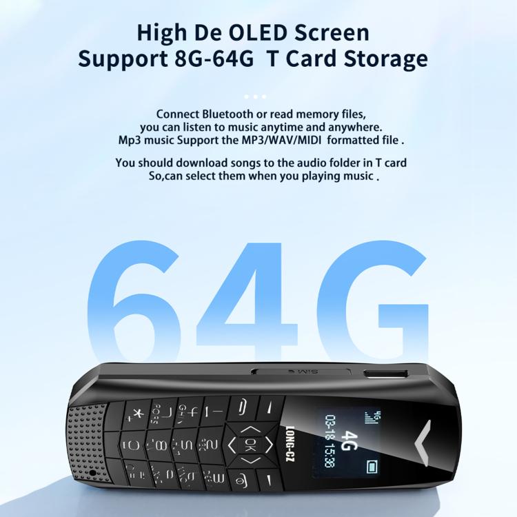 LONG-CZ S60 4G Mini Phone, 1.77 inch Unisoc T107, LED Flashlight, 21 Keys, Network: 4G, Single SIM (Rose Red) - free shipping - PMc TechLife - Order now!