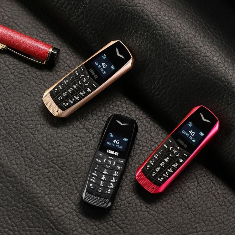 LONG-CZ S60 4G Mini Phone, 1.77 inch Unisoc T107, LED Flashlight, 21 Keys, Network: 4G, Single SIM (Rose Red) - free shipping - PMc TechLife - Order now!