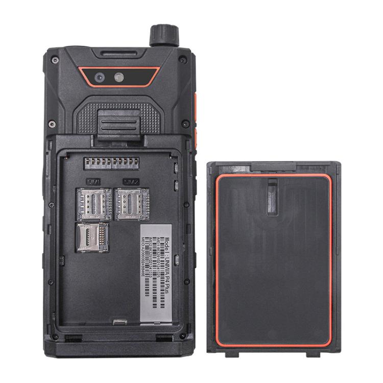UNIWA P4 Plus VHF Walkie Talkie Rugged Phone, 4GB+64GB, 4.0 inch Android 14 MediaTek MT6765 Helio P35 Octa Core, Network: 4G (US Plug) - free shipping - PMc TechLife - Order now!