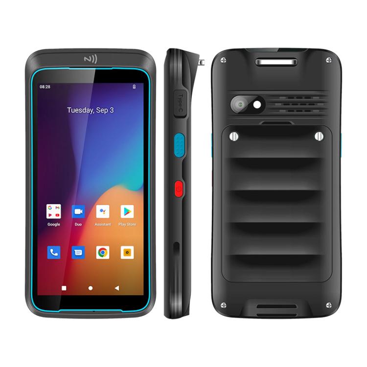 UNIWA V5N Barcode PDA Rugged Phone, 4GB+64GB, 5.5 inch Android 12 MediaTek MT6765 Helio P35 Octa Core, NFC, Network: 4G (UK Plug) - free shipping - PMc TechLife - Order now!
