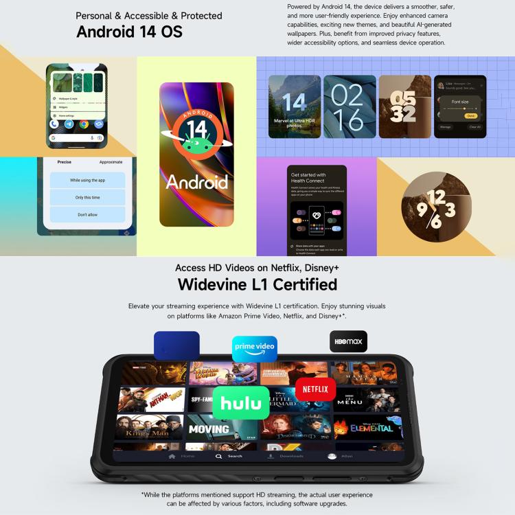 Ulefone Armor X31, 6GB+128GB, Night Vision, IP68/IP69K Rugged Phone, 6.56 inch Android 14 MediaTek Helio G91 Octa Core, Network: 4G, NFC, OTG (Black) - free shipping - PMC TechLife - Order now!