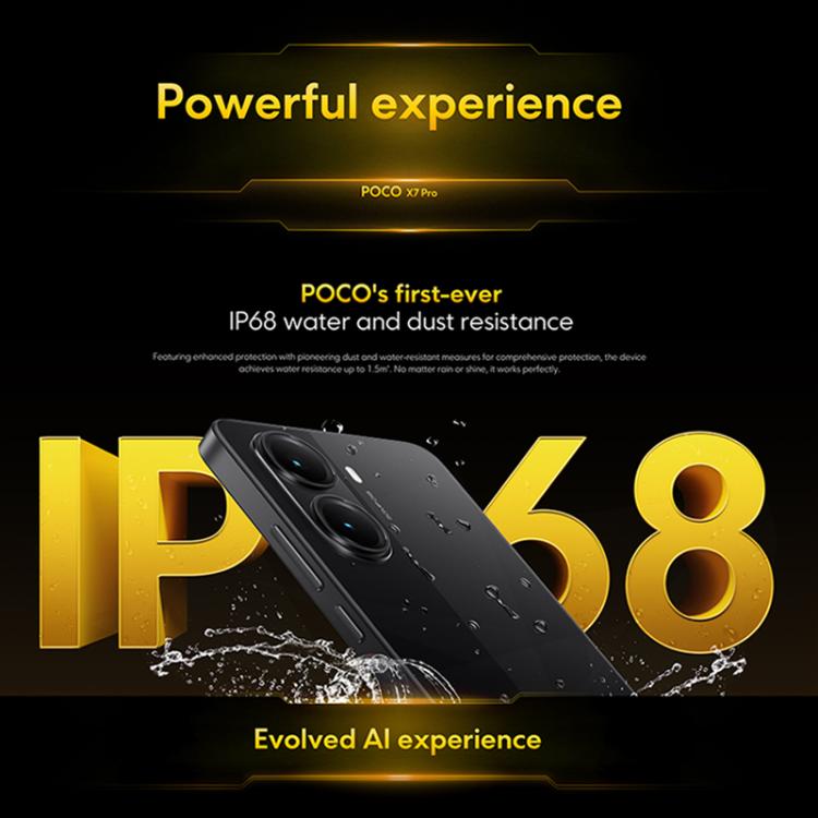 Xiaomi POCO X7 Pro 5G Global, 12GB+256GB, In-screen Fingerprint, 6.67 inch Xiaomi HyperOS 2 MediaTek Dimensity 8400-Ultra Octa Core, NFC, Network: 5G (Green) - free shipping - PMC TechLife - Order now!