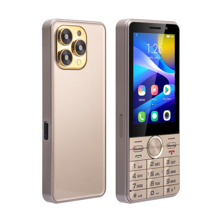 UNIWA XS17 Feature Phone, 2GB+16GB, 3.5 inch Android 8.1 MT6737M Quad Core, Network: 4G, Dual SIM Card (Black) - free shipping - PMc TechLife - Order now!