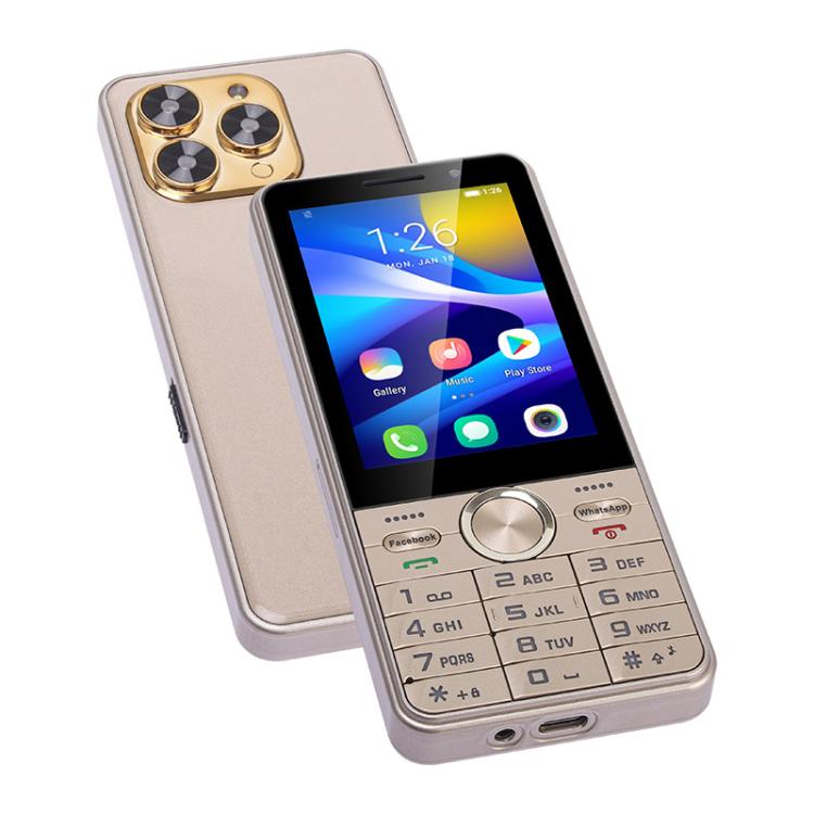 UNIWA XS17 Feature Phone, 2GB+16GB, 3.5 inch Android 8.1 MT6737M Quad Core, Network: 4G, Dual SIM Card (Black) - free shipping - PMc TechLife - Order now!