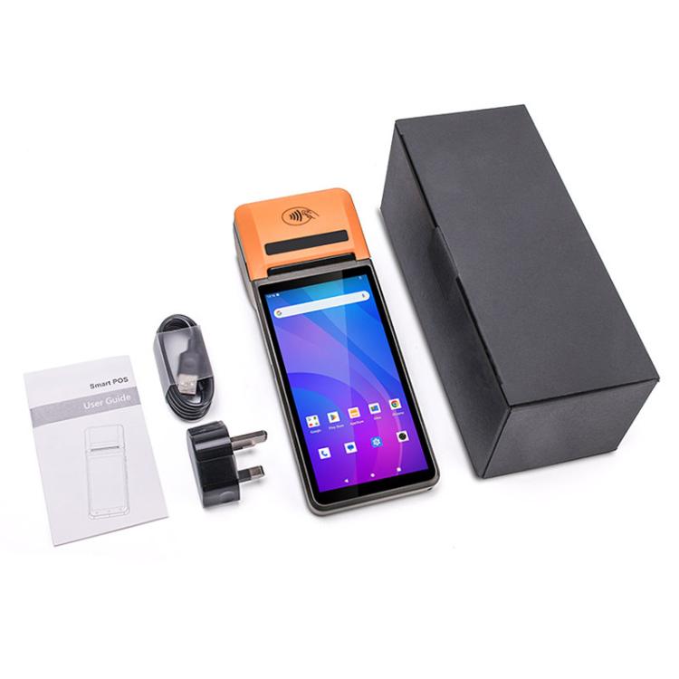 UNIWA V4P 2D QR Code Scanning Edition, 6 inch NFC Android 13 Smart Handheld POS Phone with Thermal Printer, 3GB+16GB, Unisoc SC9863a Octa Core, Network: 4G (Black) - free shipping - PMc TechLife - Order now!
