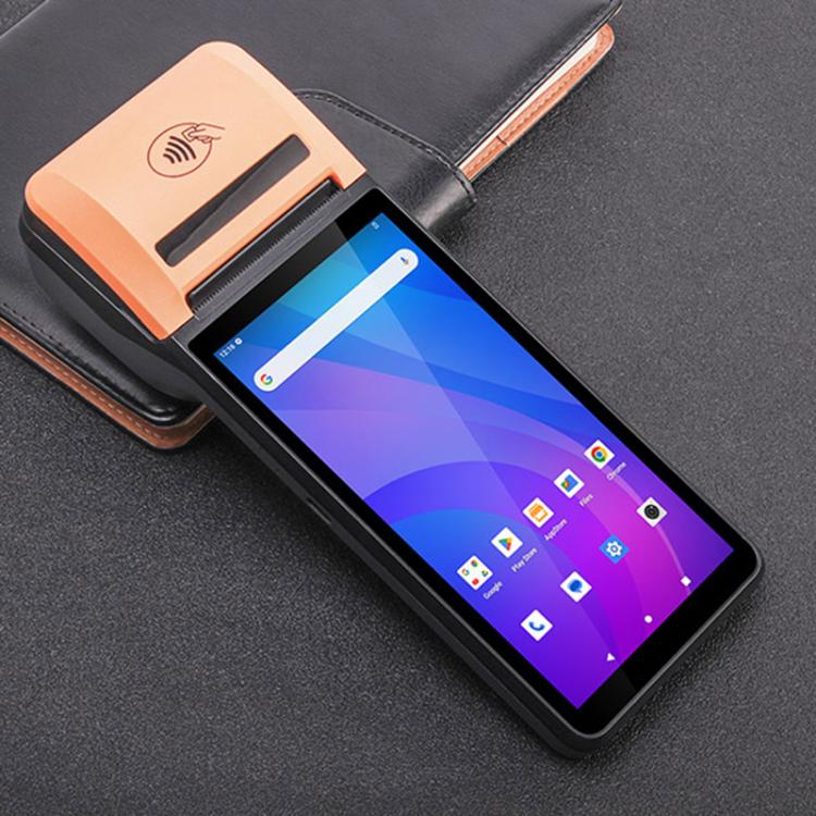 UNIWA V4P 2D QR Code Scanning Edition, 6 inch NFC Android 13 Smart Handheld POS Phone with Thermal Printer, 3GB+16GB, Unisoc SC9863a Octa Core, Network: 4G (Black) - free shipping - PMc TechLife - Order now!