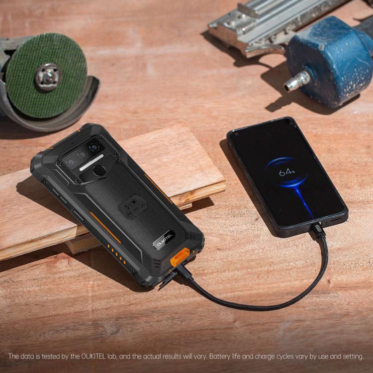 Oukitel WP23 Plus Rugged Phone, 8GB+256GB, 6.52 inch Android 14.0Unisoc T606 Octa-core, NFC, OTG, Network: 4G (Orange) - free shipping - PMc TechLife - Order now!