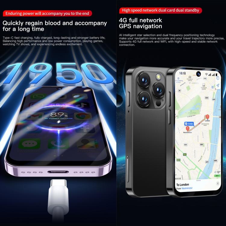 SOYES XS19 Pro, 6GB+128GB, 3.8 inch Android 12.0 MTK6762 Quad Core, Network: 4G, Dual SIM, GPS, OTG, Support Google Play Store (Blue) - free shipping - PMc TechLife - Order now!