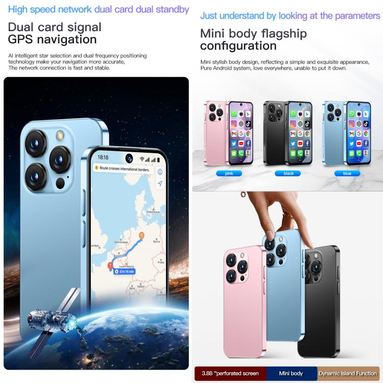 SOYES XS19, 2GB+16GB, 3.88 inch Android 10.0 MTK6580 Quad Core, Network: 3G, Dual SIM (Black) - free shipping - PMc TechLife - Order now!