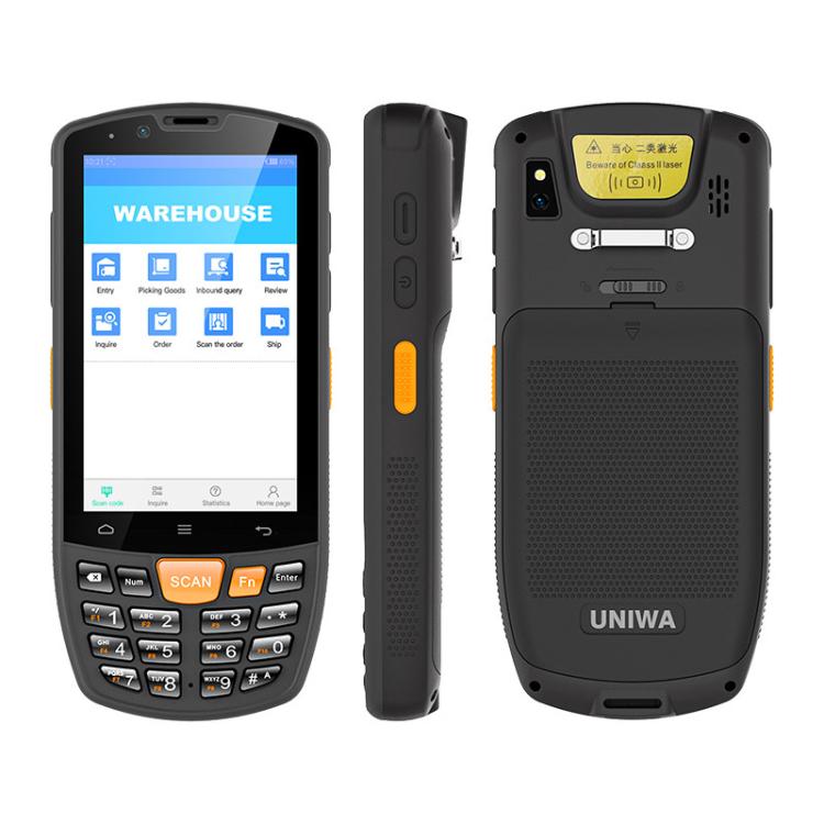 UNIWA HS006 Industrial PDA QR Code Scanner, 3GB+32GB, 4.0 inch Android 11 MediaTek MT6762 Octa Core, NFC, Network: 4G (AU Plug) - free shipping - PMc TechLife - Order now!